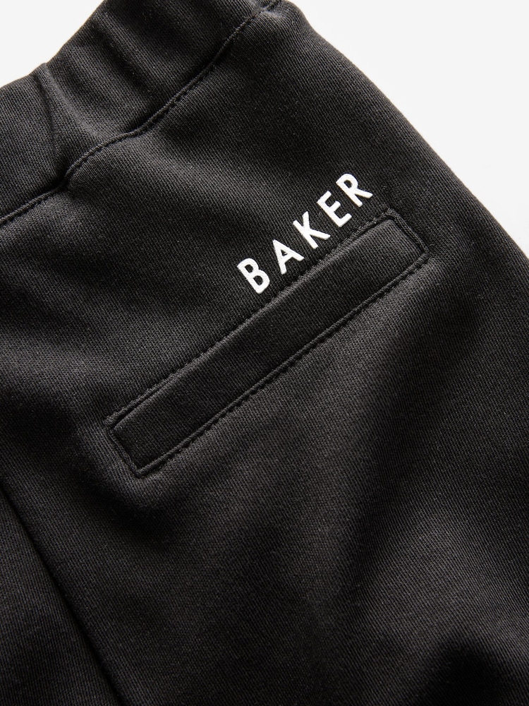Песочный - Baker by Ted Baker Textured 100% Cotton Polo Shirt and Trousers Set - Изображение 21 из 21