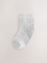 Grau und Weiß - Baby-Socken, 5-er Pack (0Monate–2Jahre) - Bild 3 von 8