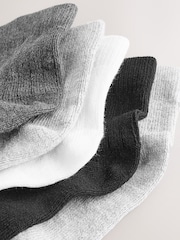 Grau und Weiß - Baby-Socken, 5-er Pack (0Monate–2Jahre) - Bild 7 von 8