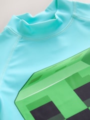 Minecraft Rash Vest (3-16yrs) (3-16yrs) - Image 8 of 8