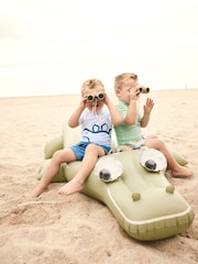 Green/Blue Rash Vest and Shorts Set (3mths-7yrs) - Image 5 of 10