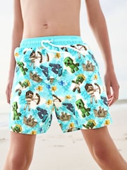 Minecraft Swim Shorts (3-16yrs) - Image 1 of 7