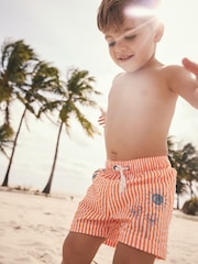 Orange Swim Shorts (3mths-7yrs) - Image 1 of 8