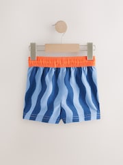 Blue Stripe Swim Shorts (3mths-7yrs) - Image 5 of 7