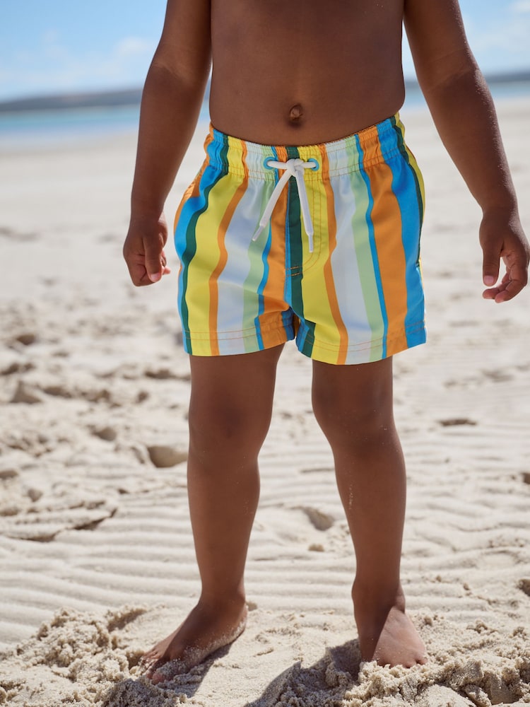 Mehrfarbige Streifen - Badeshorts (3 M.–7 J.) - Bild 1 von 10 Mehrfarbige Streifen - Badeshorts (3 M.–7 J.) - Bild 1 von 10