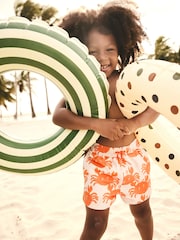 Orange/Neutral Swim Shorts (3mths-7yrs) - Image 3 of 7