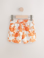 Orange/Neutral Swim Shorts (3mths-7yrs) - Image 4 of 7