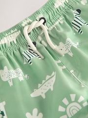 Sage Green Swim Shorts (3mths-7yrs) - Image 4 of 4