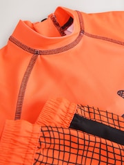 Orange Rash Vest and Shorts Set (3mths-7yrs) - Image 10 of 10