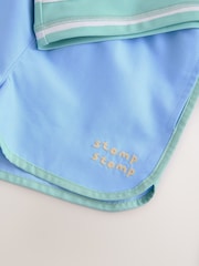 Mint Green Elephant Rash Vest and Shorts Set (3mths-7yrs) - Image 7 of 8