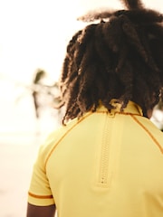 Yellow Sun Rash Vest and Shorts Set (3mths-7yrs) - Image 5 of 11