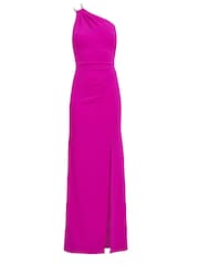 Gina Bacconi Pink Bryony One Shoulder Maxi Dress - Image 6 of 6
