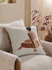 Almofada Stripe Lady Figure - Imagem 1 de 5