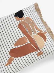 Almofada Stripe Lady Figure - Imagem 5 de 5