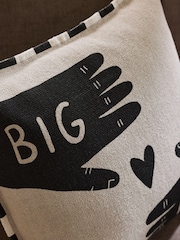 Monochrome Big Hugs Cushion - Image 2 of 6