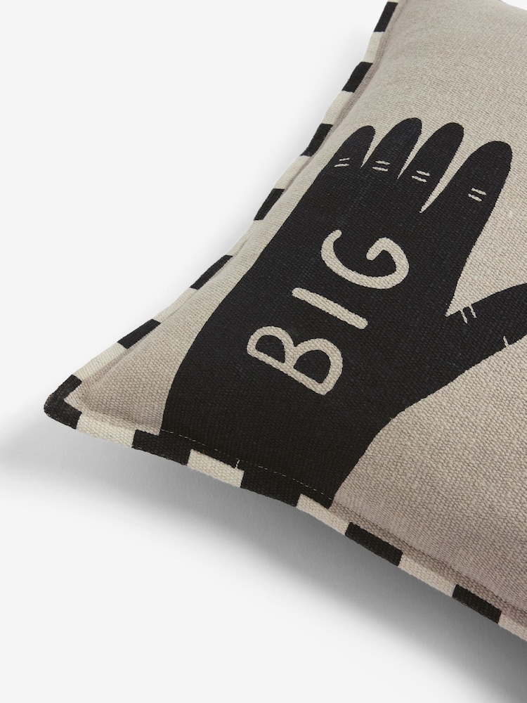 Monochrome Big Hugs Cushion - Image 6 of 6