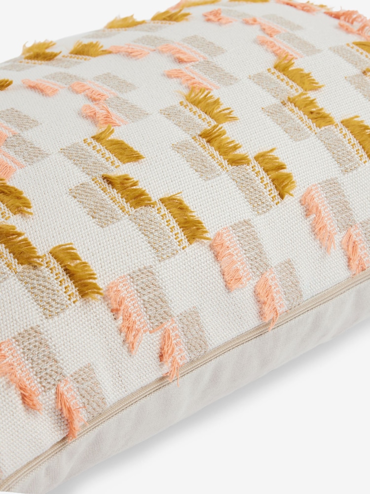 Yellow Renew Geometric Cushion - Image 5 of 5