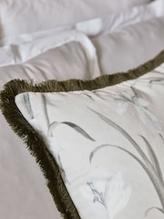 Lilly Floral Velvet Cushion - Изображение 2 из 4
