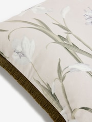 Lilly Floral Velvet Cushion - Изображение 4 из 4