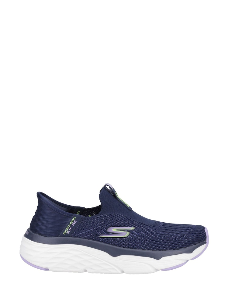 Skechers Blue Max Cushioning Smooth Slip In Trainers - Image 1 of 5