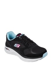 Skechers Black Arch Fit D'Lux Shoes - Image 2 of 3