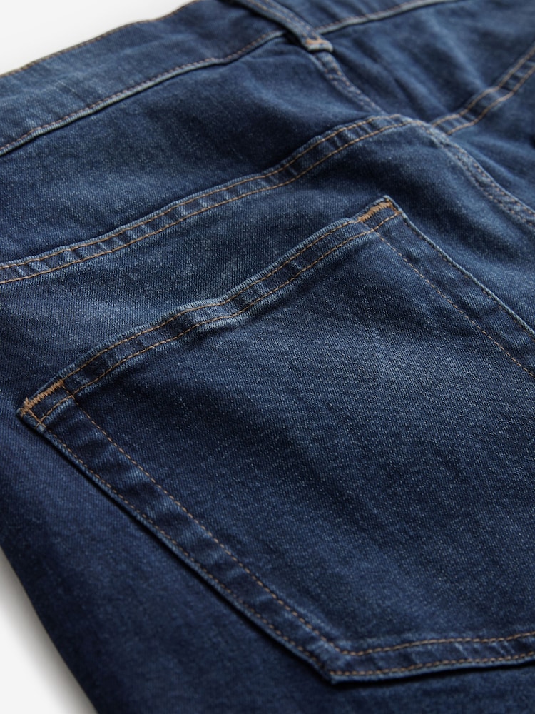 Blue Mid/Blue Light 2 Pack Slim Fit Classic Stretch Jeans - Image 12 of 13