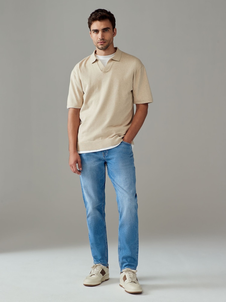 Blue Mid/Blue Light 2 Pack Slim Fit Classic Stretch Jeans - Image 7 of 13