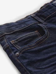 Blue Indigo Rinse/ Black Solid 2 Pack Straight Fit Classic Stretch Jeans - Image 12 of 14
