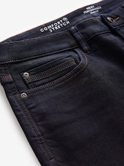 Blue Indigo Rinse Skinny Fit Comfort Stretch Jeans - Image 7 of 8