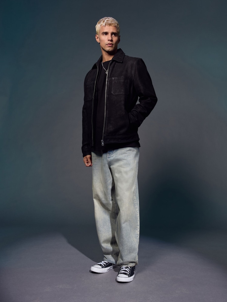 Light Blue Vintage EDIT Barrel Jeans - Image 1 of 10