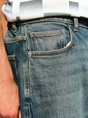 Mid Blue Vintage EDIT Barrel Jeans - Image 4 of 9