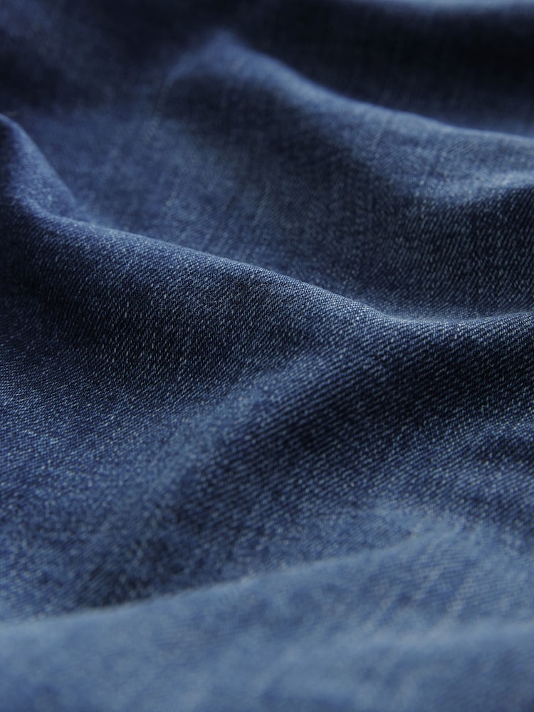 Blue Mid/Blue Indigo Rinse - Pack de 2 - Vaqueros elásticos clásicos de corte recto - Imagen 13 de 13