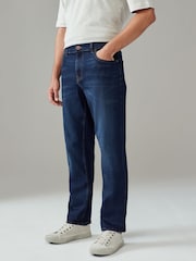 Blue Mid/Blue Indigo Rinse - Pack de 2 - Vaqueros elásticos clásicos de corte recto - Imagen 5 de 13