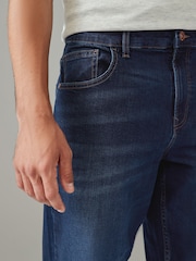 Blue Mid/Blue Indigo Rinse - Pack de 2 - Vaqueros elásticos clásicos de corte recto - Imagen 7 de 13