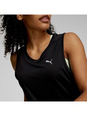 Puma Black Womens Run Favourite Running Tank Top - Image 4 of 6