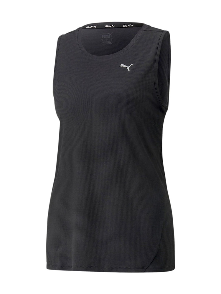 Puma Black Womens Run Favourite Running Tank Top - Image 6 of 6