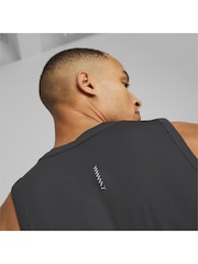 Puma Blue Mens Run Favourite Running Tank Top - Image 2 of 6