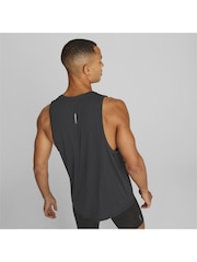 Puma Blue Mens Run Favourite Running Tank Top - Image 4 of 6