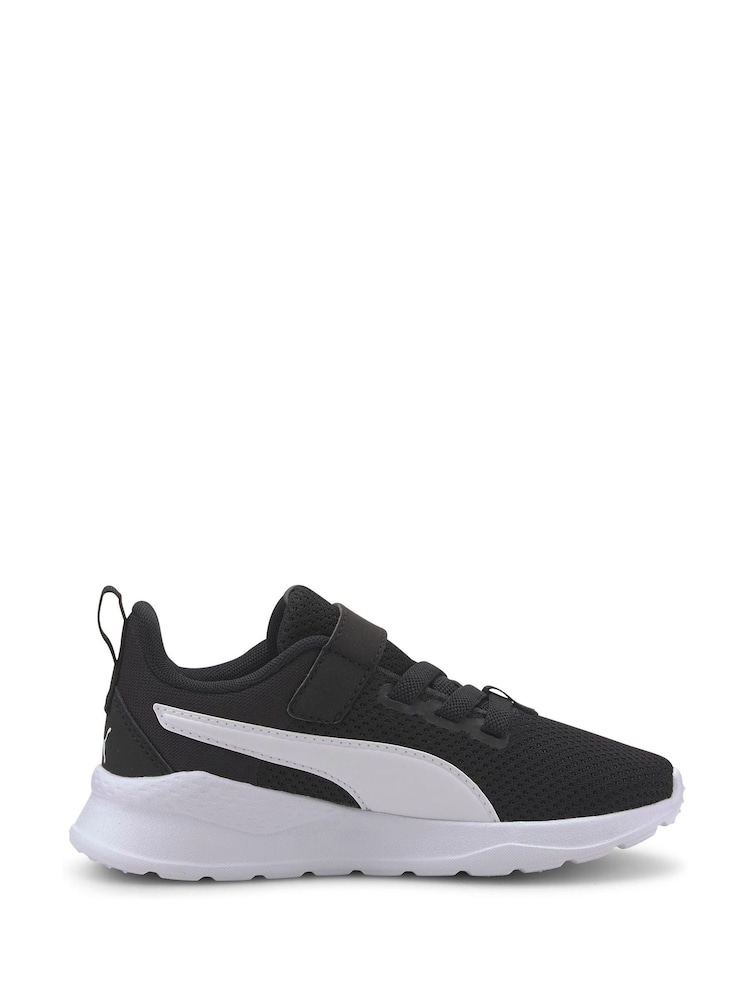 Puma Black Anzarun Lite Unisex Kids Trainers - Image 1 of 4