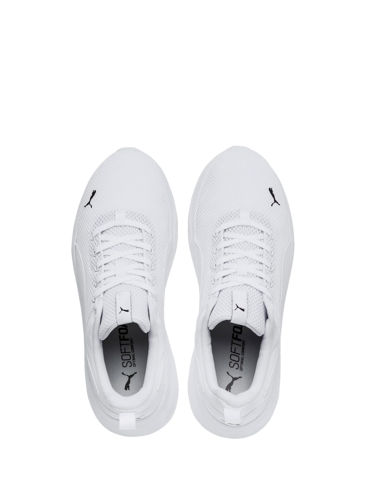 Puma White Puma Anzarun Lite Mens White Trainers - Image 2 of 6