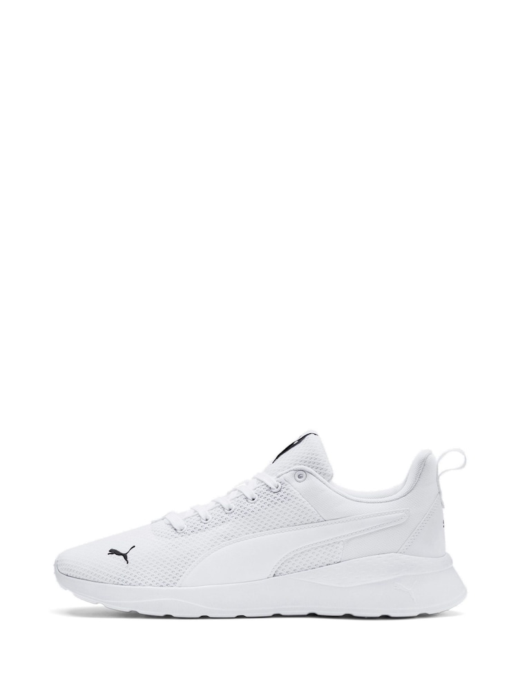 Puma White Puma Anzarun Lite Mens White Trainers - Image 6 of 6
