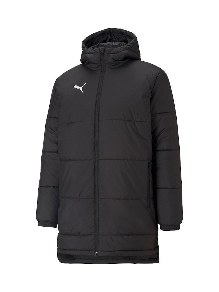 Puma Black Mens Bench Padded Football Jacket - Image 1 of 1