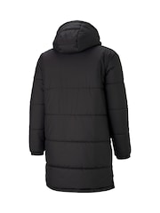 Puma Black Mens Bench Padded Football Jacket - Image 2 of 2