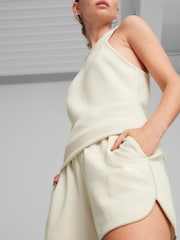 Puma White Womens Her Shorts - Image 3 of 7