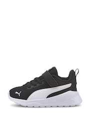 Puma Black Anzarun Lite Unisex Kids Trainers - Image 2 of 5