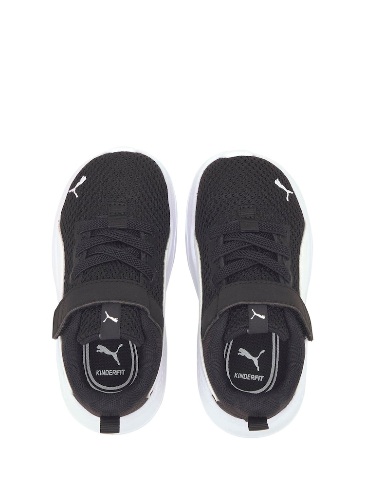 Puma Black Anzarun Lite Unisex Kids Trainers - Image 5 of 5