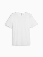 Puma White Mens Run Favorite T-Shirt - Image 6 of 7