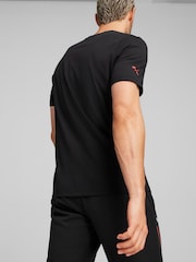 שחור - Puma חולצה עם לוגו ספורט מוטורי של F1® Ess, לגברים - Image 2 of 5