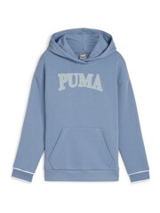 Puma Blue Girls Kids Squad Hoodie - Image 1 of 2