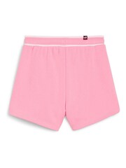 Puma Pink Girls Kids Squad Shorts - Image 2 of 2